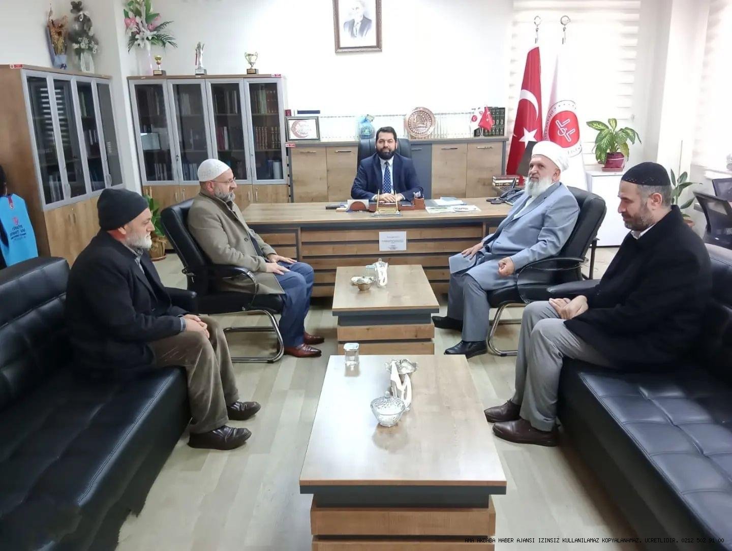 Kanaat önderi Seyda Ahmet Çelik Bağlar Müftüsüne Ziyaret’de bulundu 