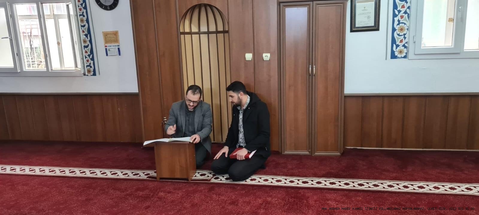 Çüngüş Müftüsü Melik Akdoğmuş’dan Kuran Kursu ve Camilere Ziyaret 