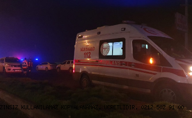 Polis aracına bombalı saldırı