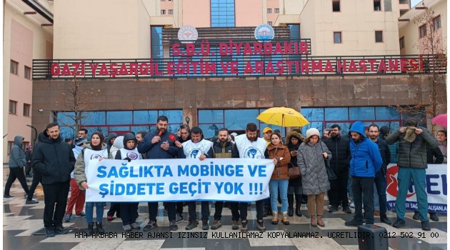 Sağlıkçılardan mobbing ve baskılara tepki: Sessiz Kalmayacağız
