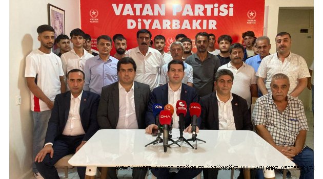 Vatan Partisi Diyarbakır’da PKK için af teklifini açıkladı